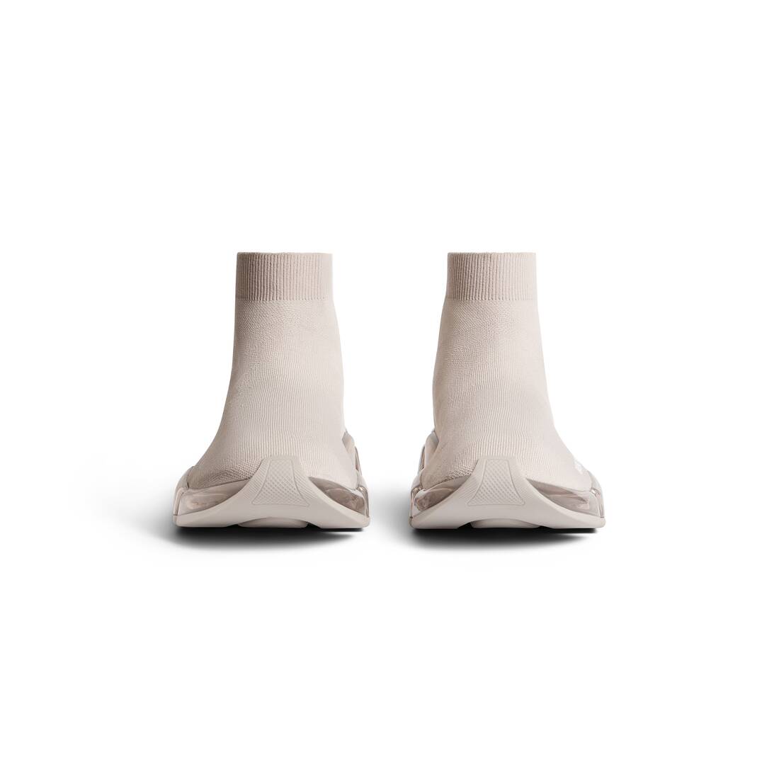 Men’s Speed 2.0 Full Clear Sole Recycled Knit Sneaker  in Light Beige - Image 3